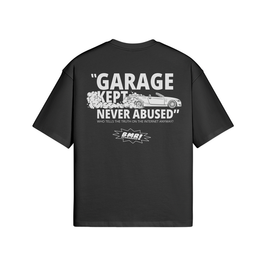 GARAGE KEPT NEVER ABUSED Black Shirt